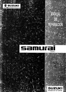 SJ410 - Samurai 1.0 Manual de Oficina PDF